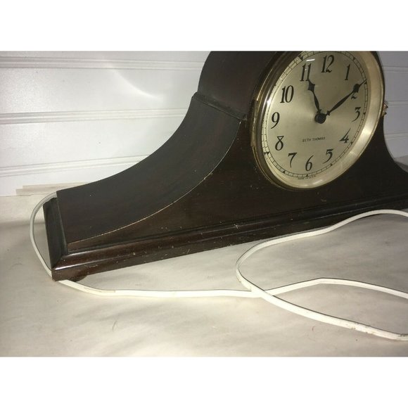 Seth Thomas MANTLE CLOCK Untested - may be for parts or repair - Picture 2 of 11